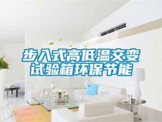 常見問題步入式高低溫交變試驗箱環保節能