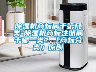 行業(yè)新聞除濕機商標屬于第幾類-除濕機商標注冊屬于哪一類？「商標分類」原創(chuàng)