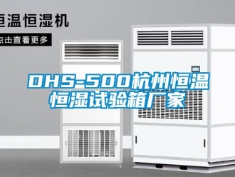 常見問題DHS-500杭州恒溫恒濕試驗箱廠家