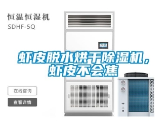 行業新聞蝦皮脫水烘干除濕機，蝦皮不會焦