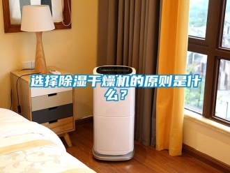 行業新聞選擇除濕干燥機的原則是什么？