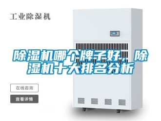 行業(yè)新聞除濕機(jī)哪個(gè)牌子好，除濕機(jī)十大排名分析