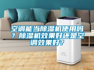 行業新聞空調能當除濕機使用嗎？除濕機效果好還是空調效果好？