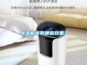 行業新聞除濕機還有哪些效果？