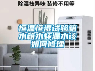 知識百科恒溫恒濕試驗箱水箱水杯漏水該如何修理