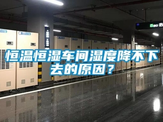知識百科恒溫恒濕車間濕度降不下去的原因？