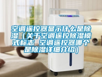 行業(yè)新聞空調(diào)遙控器顯示什么是除濕（關(guān)于空調(diào)遙控除濕模式標(biāo)志 空調(diào)遙控器哪個是除濕詳細(xì)介紹）