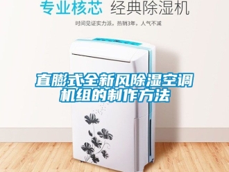 常見問題直膨式全新風除濕空調機組的制作方法