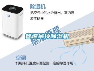 行業新聞管道吊頂除濕機