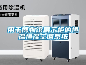 知識百科用于博物館展示柜的恒溫恒濕空調系統