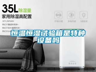 知識百科恒溫恒濕試驗箱是特種設備嗎
