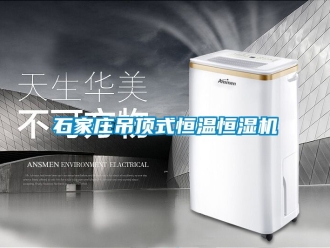 知識百科石家莊吊頂式恒溫恒濕機(jī)