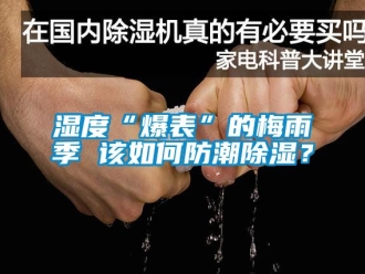常見問題濕度“爆表”的梅雨季 該如何防潮除濕？