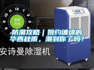 常見問題防潮攻略｜婉約纏綿的華西秋雨，潮到你了嗎？