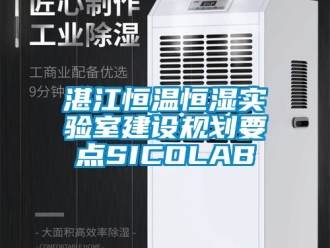知識百科湛江恒溫恒濕實驗室建設規劃要點SICOLAB
