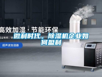 常見問題微利時代，除濕機企業如何盈利