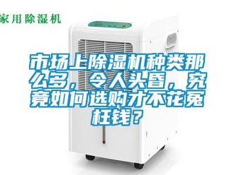 常見問題市場上除濕機種類那么多，令人頭昏，究竟如何選購才不花冤枉錢？