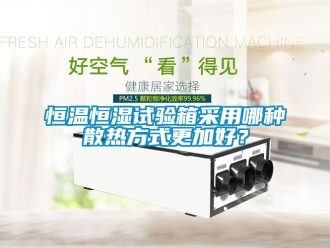 知識百科恒溫恒濕試驗箱采用哪種散熱方式更加好？