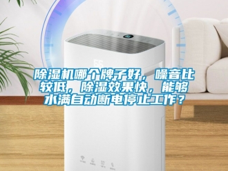 行業(yè)新聞除濕機(jī)哪個(gè)牌子好，噪音比較低，除濕效果快，能夠水滿自動(dòng)斷電停止工作？
