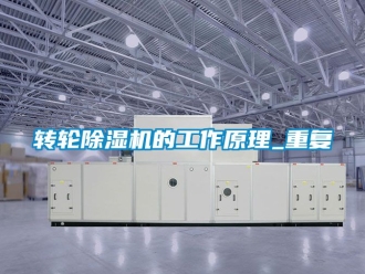 常見問題轉輪除濕機的工作原理_重復