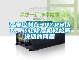 常見問題濕度控制在30%RH以下，轉(zhuǎn)輪除濕機(jī)輕松解決您的問題