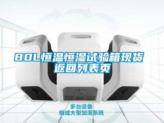 常見問題80L恒溫恒濕試驗箱現貨 返回列表頁