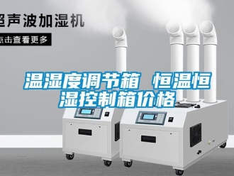 知識百科溫濕度調節箱 恒溫恒濕控制箱價格
