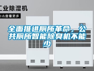 行業(yè)新聞全面推進廁所革命，公共廁所智能除臭機不能少