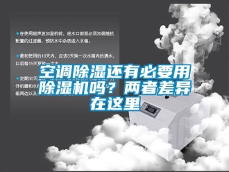 行業新聞空調除濕還有必要用除濕機嗎？兩者差異在這里