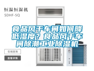 常見問題食品風干車間如何降低濕度？食品風干車間除潮工業除濕機