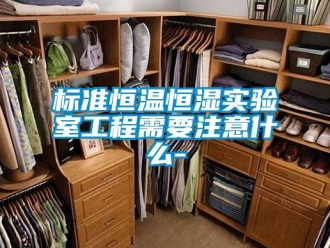 常見問題標準恒溫恒濕實驗室工程需要注意什么-