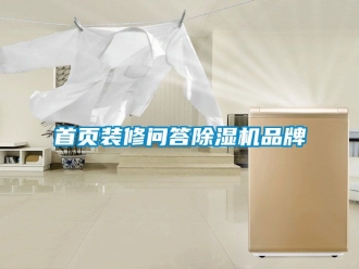 企業(yè)新聞首頁(yè)裝修問答除濕機(jī)品牌