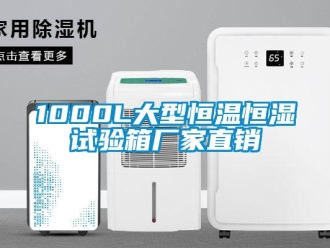 常見問題1000L大型恒溫恒濕試驗箱廠家直銷