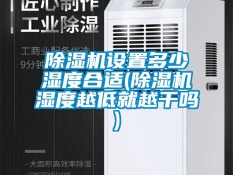 行業(yè)新聞除濕機(jī)設(shè)置多少濕度合適(除濕機(jī)濕度越低就越干嗎)
