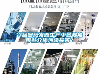行業(yè)新聞冷凝器蒸發(fā)器生產中容易被哪些介質污染損害？