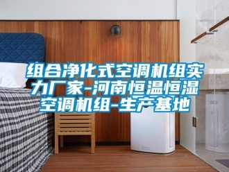 知識百科組合凈化式空調(diào)機組實力廠家-河南恒溫恒濕空調(diào)機組-生產(chǎn)基地