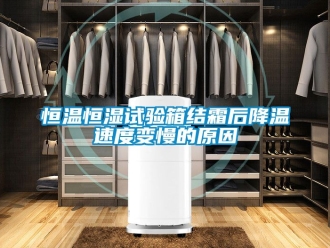 知識百科恒溫恒濕試驗箱結霜后降溫速度變慢的原因
