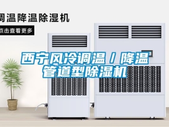 行業新聞西寧風冷調溫／降溫管道型除濕機