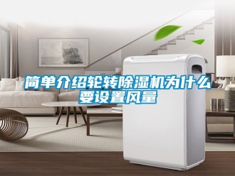 行業新聞簡單介紹輪轉除濕機為什么要設置風量