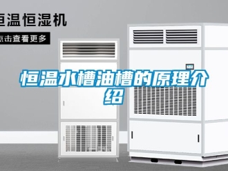 知識(shí)百科恒溫水槽油槽的原理介紹