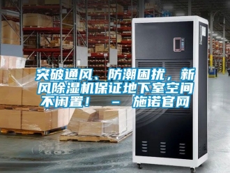 常見問題突破通風、防潮困擾，新風除濕機保證地下室空間不閑置！ – 施諾官網