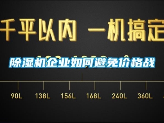 常見問題除濕機企業如何避免價格戰