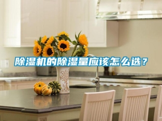 常見問題除濕機的除濕量應該怎么選？