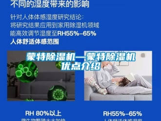 行業新聞蒙特除濕機—蒙特除濕機優點介紹