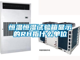 知識百科恒溫恒濕試驗箱顯示的RH指什么單位