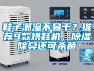 行業新聞鞋子潮濕不易干？推薦9款烘鞋機，除濕除臭還可殺菌