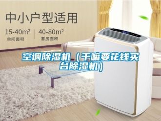 行業新聞空調除濕機（干嘛要花錢買臺除濕機）