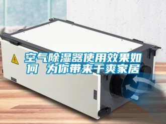 行業新聞空氣除濕器使用效果如何 為你帶來干爽家居