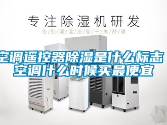 行業新聞空調遙控器除濕是什么標志 空調什么時候買最便宜